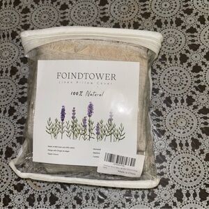 Foindtower Linen Pillow‎ Cover